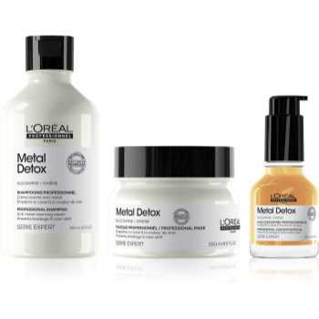 L’Oréal Professionnel Serie Expert Metal Detox ambalaj economic pentru par deteriorat - imagine 2